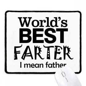Dıythinker Siyah Best Father Alıntı Babalar Günü Kaymaz Fare Altlığı