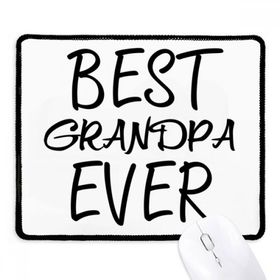 Dıythinker Siyah Best Grandpa Ever Alıntı Kaymaz Fare Altlığı
