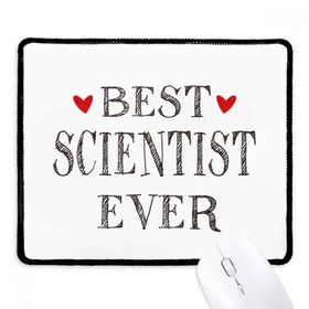 Dıythinker Siyah Best Scientist Ever Alıntı Profesyonel Kaymaz Fare Altlığı