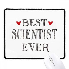 Dıythinker Siyah Best Scientist Ever Alıntı Profesyonel Kaymaz Fare Altlığı