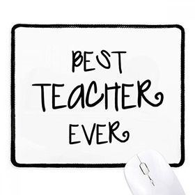 Dıythinker Siyah Best Teacher Ever Kelimeler Alıntılar Kaymaz Fare Altlığı