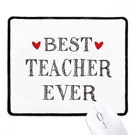 Dıythinker Siyah Best teacher ever Quote Saygın Kaymaz Fare Altlığı