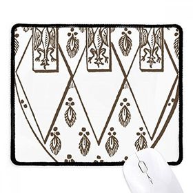 Dıythinker Siyah Beyaz Barok Sanat Tüy Illüstrasyon Kaymaz Mouse Pad