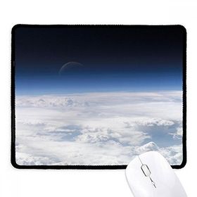 Dıythinker Siyah Beyaz Bulutlar Katman Atmosfer Kaymaz Fare Altlığı