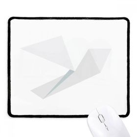 Dıythinker Siyah Beyaz Origami Soyut Güvercin Desenli Kaymaz Fare Altlığı