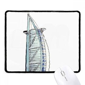 Dıythinker Siyah Burj al-Arab lüks otel Dubai Kaymaz Fare Altlığı