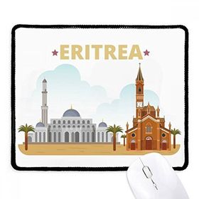 Dıythinker Siyah City Castle Building Eritre Kaymaz Fare Altlığı