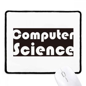 Dıythinker Siyah Course And Major Computer Science Siyah Kaymaz Fare Altlığı