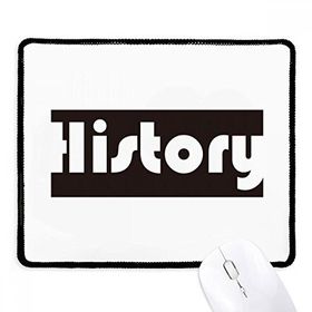 Dıythinker Siyah Course And Major History Siyah Kaymaz Fare Altlığı