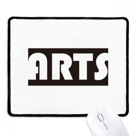 Dıythinker Siyah Course And Major Single Word Arts Siyah Kaymaz Fare Altlığı