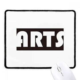 Dıythinker Siyah Course And Major Single Word Arts Siyah Kaymaz Fare Altlığı