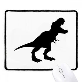 Dıythinker Siyah Dinozor Kemikleri Tyrannosaurus Rex Kaymaz Fare Altlığı