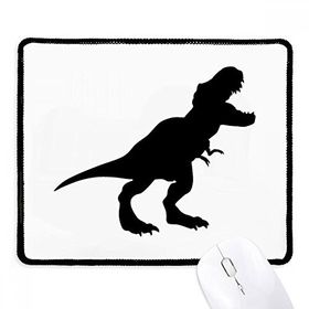 Dıythinker Siyah Dinozor Kemikleri Tyrannosaurus Rex Kaymaz Fare Altlığı
