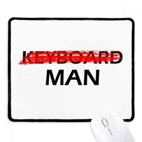 Dıythinker Siyah Don't Be A Keyboard Man Kaymaz Fare Altlığı