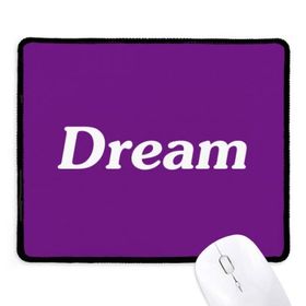 Dıythinker Siyah Dream Word İlham Verici Alıntı Sözler Kaymaz Fare Altlığı