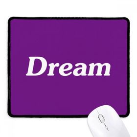 Dıythinker Siyah Dream Word İlham Verici Alıntı Sözler Kaymaz Fare Altlığı