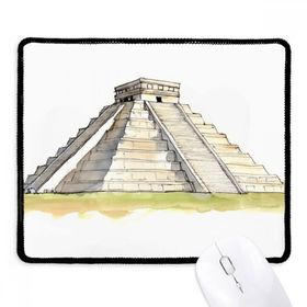 Dıythinker Siyah El Castillo Mezoamerikan Kaymaz Fare Altlığı