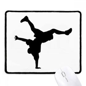 Dıythinker Siyah El Standı Breaking Dansçı Spor Kaymaz Fare Altlığı