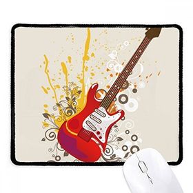 Dıythinker Siyah Elektrikli Gitar Caz Müzik Kültürü Kaymaz Fare Altlığı