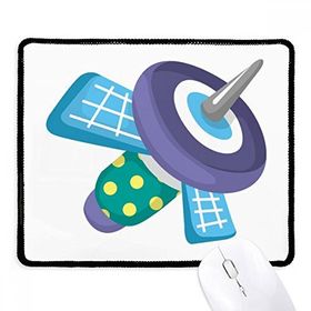 Dıythinker Siyah Evren Uzaylı Canavar Uydu Kaymaz Fare Altlığı