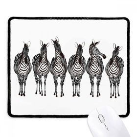 Dıythinker Siyah Farklı Aksiyon zebra Hayvan Kaymaz Fare Altlığı