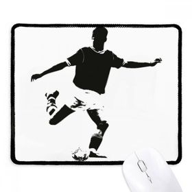 Dıythinker Siyah Fiziksel Eğitim Futbol Atışı Kaymaz Fare Altlığı