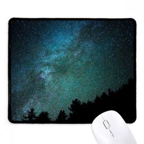 Dıythinker Siyah Galaxy Dark Stars Bulutlar Kaymaz Fare Altlığı