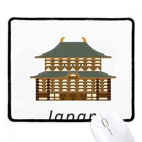 Dıythinker Siyah Geleneksel Japon Kültürel Tapınak Kaymaz Fare Altlığı