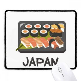 Dıythinker Siyah Geleneksel Japon Sushi Kutusu Kaymaz Fare Altlığı