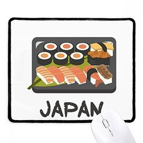 Dıythinker Siyah Geleneksel Japon Sushi Kutusu Kaymaz Fare Altlığı
