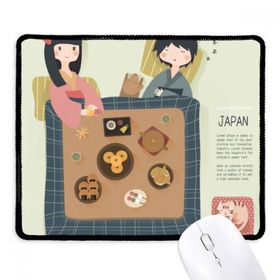Dıythinker Siyah Geleneksel Japon yerel cruisine Kaymaz Fare Altlığı