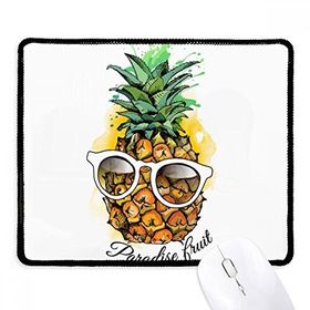 Dıythinker Siyah Güneş Gözlüğü Ananas Tropik Meyve Kaymaz Fare Altlığı