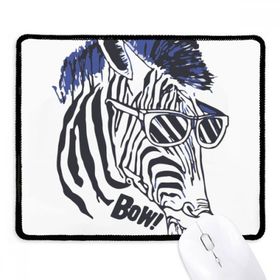 Dıythinker Siyah Havalı Zebra Güneş Gözlüğü Hayvan Kaymaz Fare Altlığı