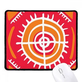 Dıythinker Siyah Hedef Meksika Totems Antik Uygarlık Kaymaz Fare Altlığı