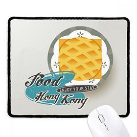 Dıythinker Siyah Hong Kong Ananas Topuzu Çin Kaymaz Fare Altlığı