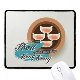 Dıythinker Siyah Hong Kong Har Gow Dumplings Kaymaz Fare Altlığı