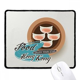 Dıythinker Siyah Hong Kong Har Gow Dumplings Kaymaz Fare Altlığı