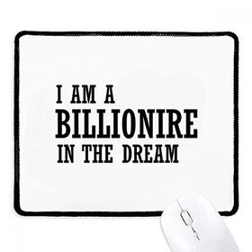 Dıythinker Siyah I Am A Millionaire In The Dream Kaymaz Fare Altlığı