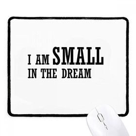 Dıythinker Siyah I Am Small In The Dream Kaymaz Fare Altlığı