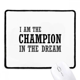Dıythinker Siyah I Am The Best One In The Dream Kaymaz Fare Altlığı