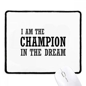 Dıythinker Siyah I Am The Best One In The Dream Kaymaz Fare Altlığı