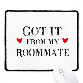 Dıythinker Siyah It From My Roommate Mezuniyet sezonu Kaymaz Fare Altlığı