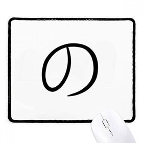 Dıythinker Siyah Japon Katakana Karakteri Kaymaz Fare Altlığı