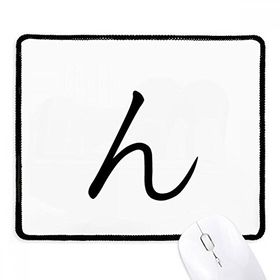 Dıythinker Siyah Japon Katakana Karakteri N Kaymaz Fare Altlığı