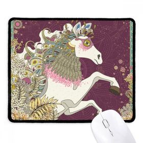 Dıythinker Siyah Japonya Kanat Saatleri Ukiyo-e Yaprakları Kaymaz Fare Altlığı
