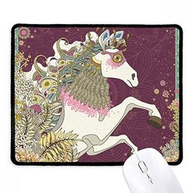 Dıythinker Siyah Japonya Kanat Saatleri Ukiyo-e Yaprakları Kaymaz Fare Altlığı