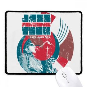 Dıythinker Siyah Jazz Festival Tean Müzik Deseni Kaymaz Fare Altlığı