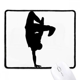 Dıythinker Siyah Jumping Dancer Sports Breaking Kaymaz Fare Altlığı