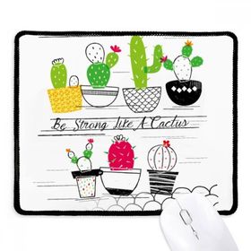 Dıythinker Siyah Kaktüs Succulents Saksı Bitki Kaymaz Fare Altlığı