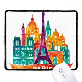 Dıythinker Siyah Kalesi Paris Fransa Eyfel Kulesi Kaymaz Fare Altlığı